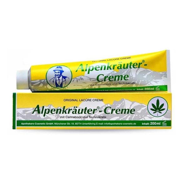 Alpenkrauter Cannabis krém 200ml