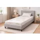 Ortho Sleepy Light  19cm magas Ortopéd matrac BioLatex réteggel,  Huzat Nélkül 90x200cm