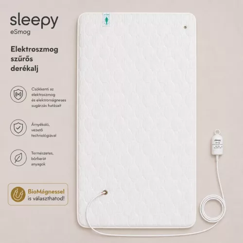 Sleepy-eSmog elektroszmog szűrős MÁGNESES derékalj