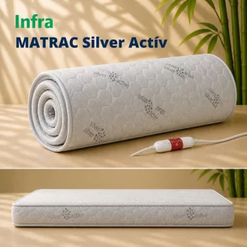 Infra matrac Ezüst szálas Silver Protect