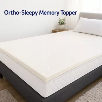   Ortho-Sleepy Ortopéd Fedőmatrac 9cm magas 4cm memory+4cm HREcO 180x200cm