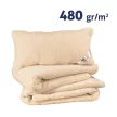 Ortho-Sleepy Natur gyapjú garnitúra 480 g/m²
