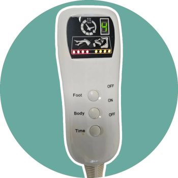   Digitális Infra Derékalj Ezüstszálas Silver Protect 80x190cm