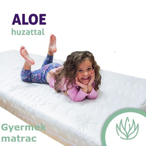 Sleepy - KIDS Hypoallergén Matrac 40kg-ig, ALOE VERA Huzatban