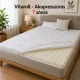Vitaroll - Akupresszúrás 7 zónás Fedőmatrac Bamboo huzattal 100x200cm