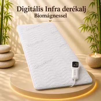 DIGITÁLIS Silver - Infra derékalj  Biomágnessel 80x190cm