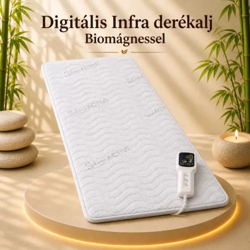 DIGITÁLIS Silver - Infra derékalj  Biomágnessel 80x190cm
