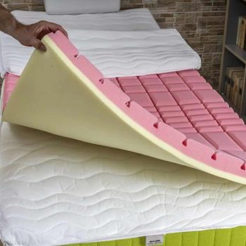 VitaRoll - Red 7 zónás + 2cm HR EcO hab, Kiegyenlítő fedőmatrac   VitaRoll - Red 7 zónás + 2cm HR EcO hab, Kiegyenlítő fedőmatrac