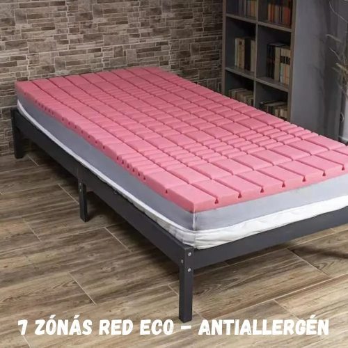 VitaRoll - Slim 7 zónás RED EcO Matrac, Antiallergén huzattal, 120x200cm