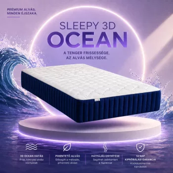 Sleepy 3D Ocean 25 cm magas luxus matrac