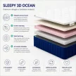 Sleepy 3D Strong Matrac 140kg-ig, 25cm magas, 6cm memory réteggel 140x200cm