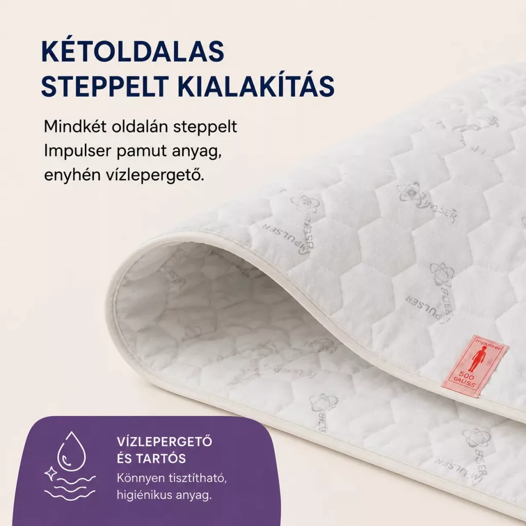 Pihenés mágneses lepedővel