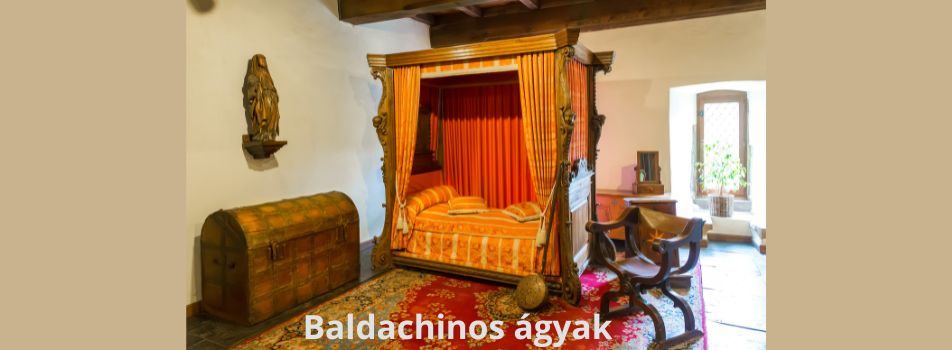 baldachinos ágy