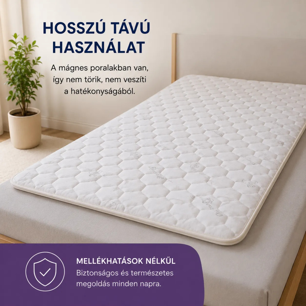Mágneslepedő Steppelt 200x200cm